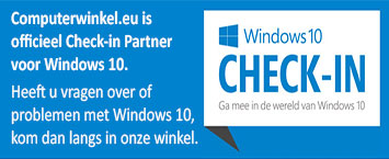 Computerwinkel.eu is officieel Windows 10 Check-in partner