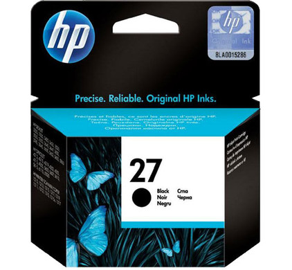 HP 27 (C8727AE) inktcartridge zwart (origineel)