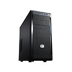 Cooler Master N300 - Mid tower - ATX - no power supply ( ATX / PS/2 ) - midnight black - USB/Audio