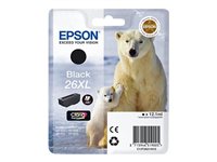 Epson 26XL - Black - original - ink cartridge - for Expression Photo XP-760, 860; Expression Premium XP-510, 520, 615, 625, 710, 720, 810, 820