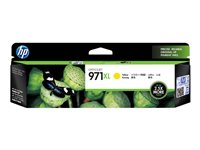 HP 971XL - High Yield - yellow - original - ink cartridge - for Officejet Pro X451dn, X451dw, X476dn MFP, X476dw MFP, X551dw, X576dw MFP  6600 paginas