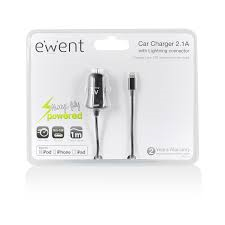 EW1212 USB CAR CHARGER LIGHT. APPLE