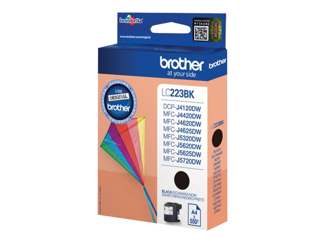 Brother LC223BK inkt zwart