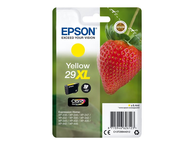 Epson 29XL - hoge capaciteit - yellow - origineel - inktcartridge