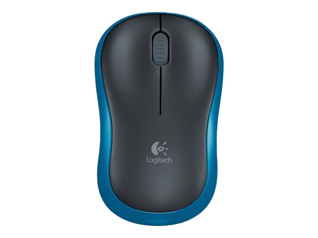 Logitech M185 Wireless Muis nano Blue