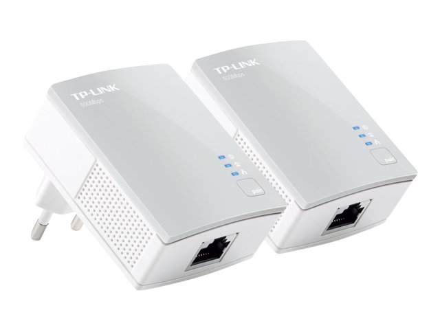 TP-Link 500Mbps Nano Powerline Ethernet AdapterKit. AC. HomePlug AV. Support Multiple IPTV Streams.Twin Pack. Nano Size