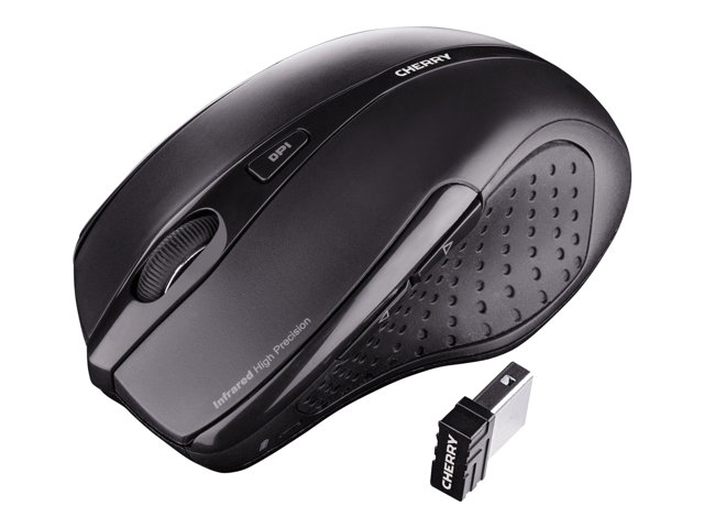 CHERRY MW 3000 Wireless Mouse black USB-Nano-Receiver right-handed