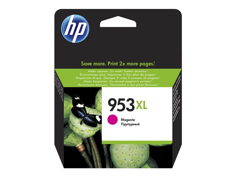 HP 953XL - hoog rendement - magenta - origineel - inktcartridge