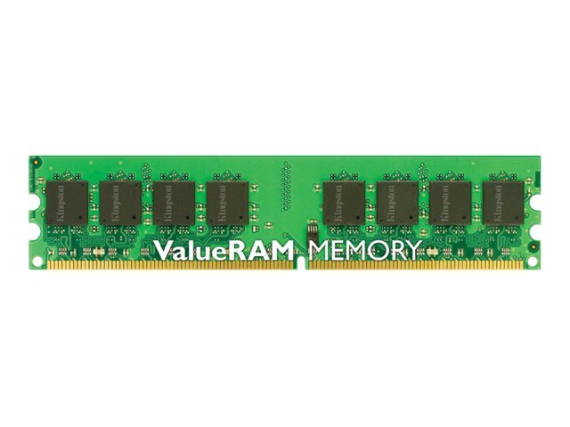 Kingston ValueRAM - Memory - 2 GB - DIMM 240-pin - DDR2 - 800 MHz