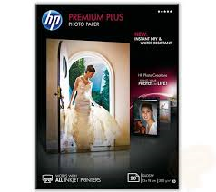 HP Premium Plus Photo Paper - fotopapier - 20 vel(len) 13 x 18cm 300gr/m2