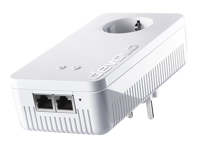 Devolo dLAN 1200+ WiFi ac 1200Mbit/s Ethernet LAN Wi-Fi Wit 1stuk(s) PowerLine-netwerkadapter