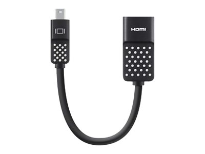 Belkin Mini DisplayPort to HDMI Adapter,4k - videoadapter - DisplayPort / HDMI - 12.7 cm