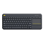 Logitech K400 Touch Plus Zwart draadloos Retail