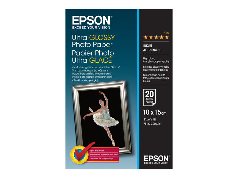 Epson Paper/Ultra Glossy 100x150mm 300gm2 20sh