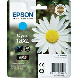 Epson 18XL (T1812) inktcartridge Cyaan hoge capaciteit (origineel)