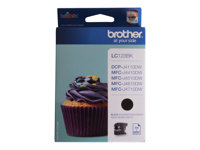 Brother LC123BK - Print cartridge - High Yield - 1 x black - 600 pages - for DCP J132, J152, J552, J752; MFC J245, J4310, J470, J4710, J650, J6520, J6720, J6920, J870